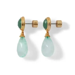 French Serpent Drop Earrings