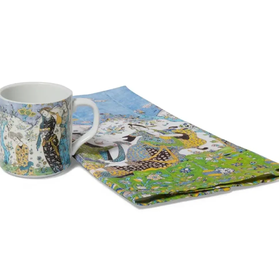 Garden Gathering Mug And Tea Towel Set
