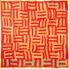 Gee'S Bend Kennedy Basket-Weave Oversize Square Scarf