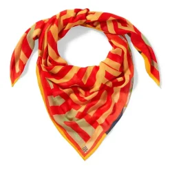 Gee'S Bend Kennedy Basket-Weave Oversize Square Scarf