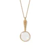 Gilded Age Magnifier Pendant Necklace
