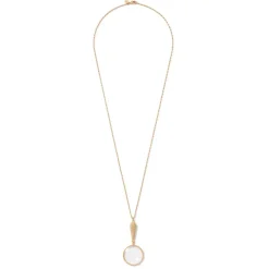 Gilded Age Magnifier Pendant Necklace