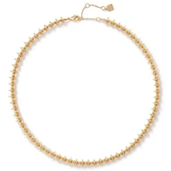 Golden Disc Necklace