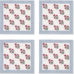 Good Earth Blooming Poppies Napkin Set
