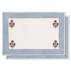 Good Earth Blooming Poppies Placemat Set