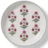 Good Earth Blooming Poppies Round Serving Dish
