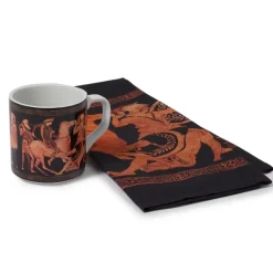 Greek Vase Mug And Tea Towel Set