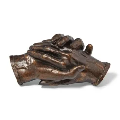 Harriet Goodhue Hosmer: Poets' Hands Sculpture