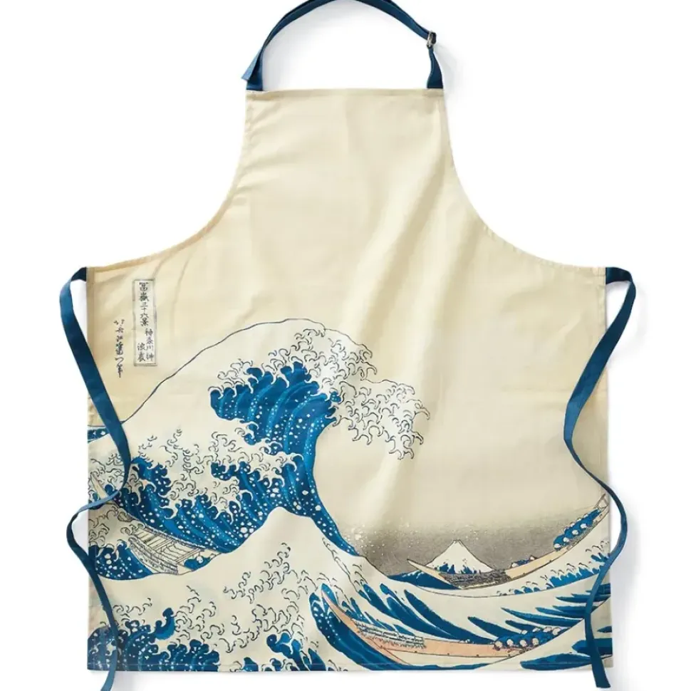 Hokusai Great Wave Apron