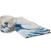 Hokusai Great Wave Mug And Tea Towel Set