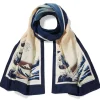 Hokusai Great Wave Oblong Silk Scarf