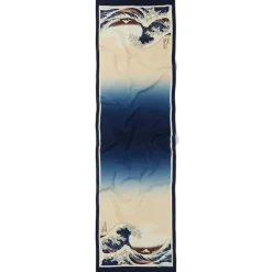 Hokusai Great Wave Oblong Silk Scarf