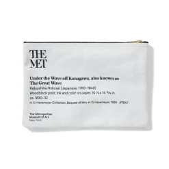 Hokusai Great Wave Zip Pouch