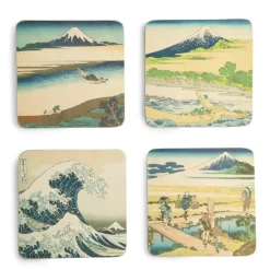 Hokusai Prints Coasters