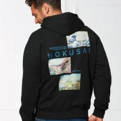 Hokusai Views Of Mount Fuji Hoodie