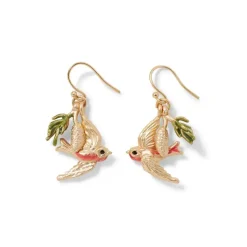 Holiday Birds Earrings