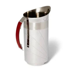 Italian Armor Etched Stainless Steel Pitcher