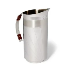 Italian Armor Etched Stainless Steel Pitcher