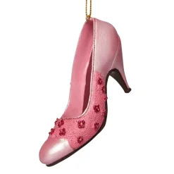 Italian Floral Pump Shoe Ornament