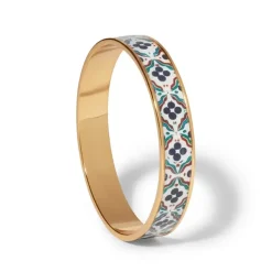 Iznik Cintamani Enamel Bangle