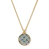 Iznik Cintamani Enamel Pendant Necklace