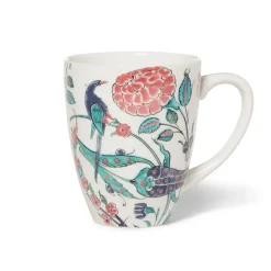 Iznik Garden Covered Mug With Tea Infuser