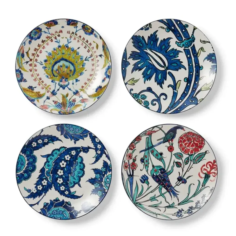 Iznik Garden Side Plate Set