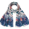Iznik Garden Silk Scarf