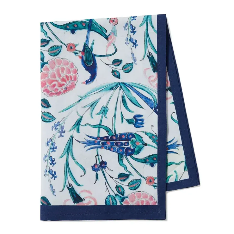 Iznik Garden Tea Towel