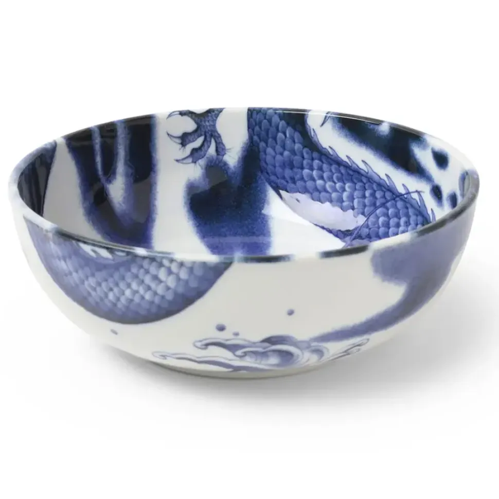 Japanese Dragon Serving Bowl