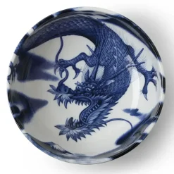Japanese Dragon Serving Bowl
