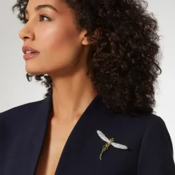 Jeweled Dragonfly Brooch