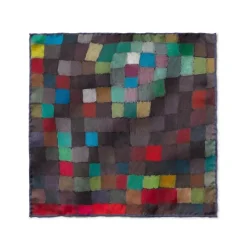 Klee May Picture Silk Pocket Square