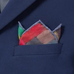 Klee May Picture Silk Pocket Square