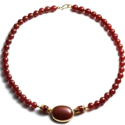 Late Hellenistic Carnelian Necklace