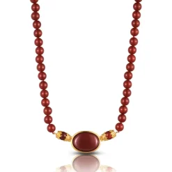 Late Hellenistic Carnelian Necklace