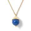 Lotus Bead Pendant Necklace