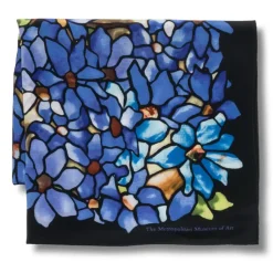 Louis C. Tiffany Clematis Oblong Silk Scarf