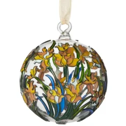 Louis C. Tiffany Daffodil Cloisonne Ornament
