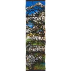 Louis C. Tiffany Dogwood Oblong Silk Scarf