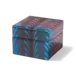 Louis C. Tiffany Favrile Palmette Small Glass Box