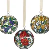 Louis C. Tiffany Flora Cloisonne Ornament Set