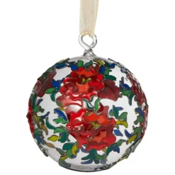 Louis C. Tiffany Flora Cloisonne Ornament Set