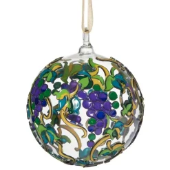 Louis C. Tiffany Grapevine Cloisonne Ornament