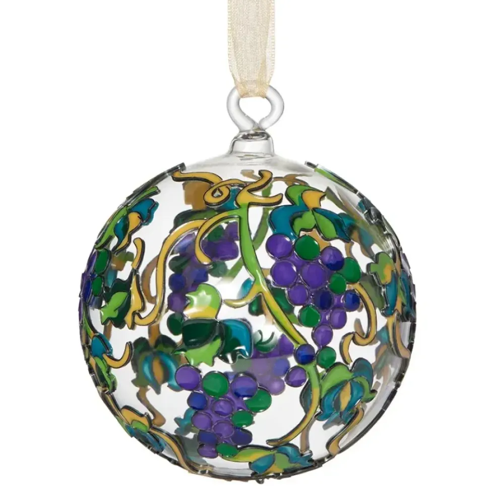 Louis C. Tiffany Grapevine Cloisonne Ornament