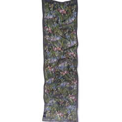 Louis C. Tiffany Irises Oblong Silk Scarf