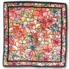 Louis C. Tiffany Peonies Silk Neckerchief