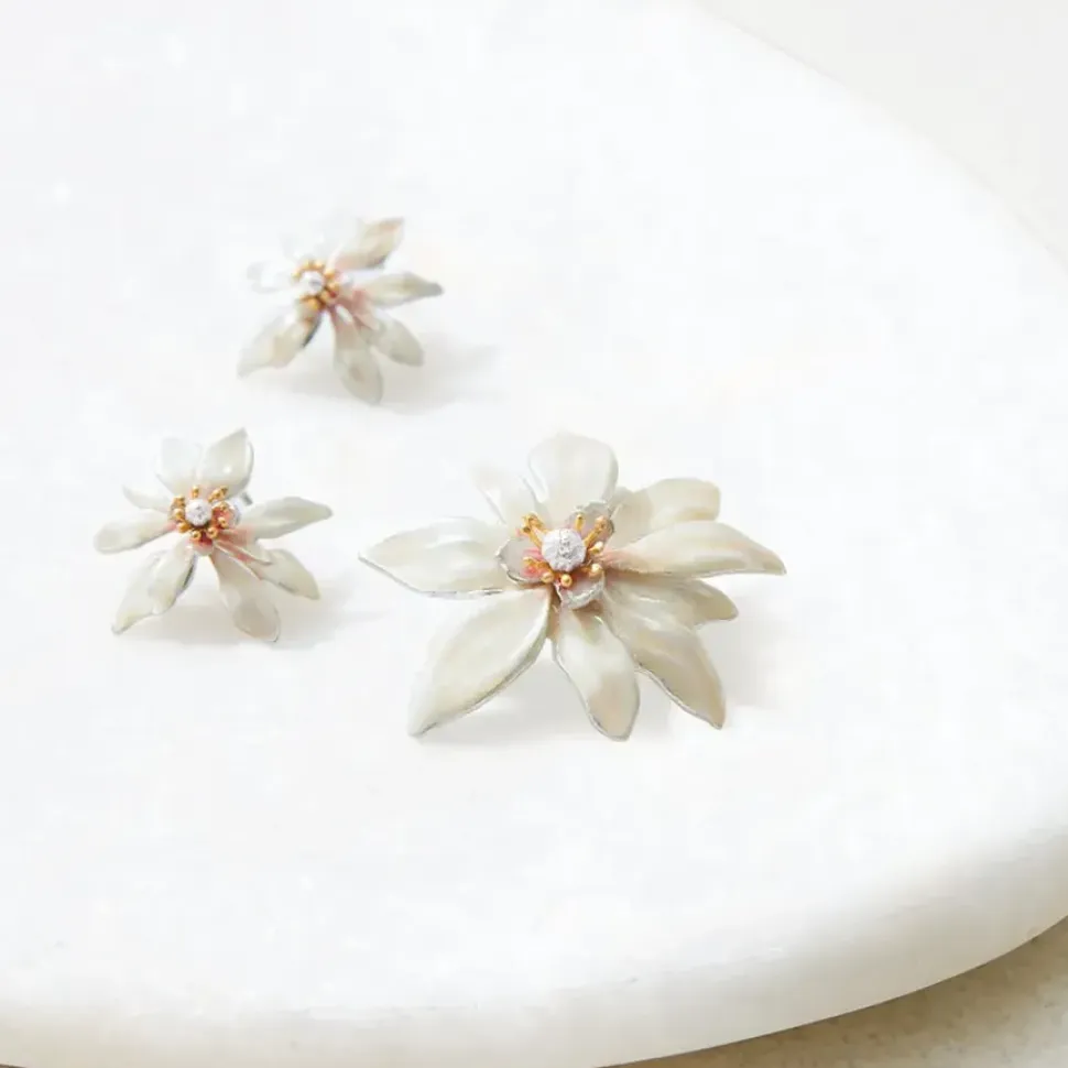 Magnolia Stud Earrings