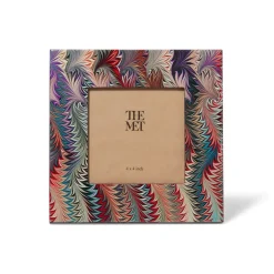Marbled Paper Square Lacquer Frame