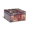 Marbled Paper Square Lacquer Box